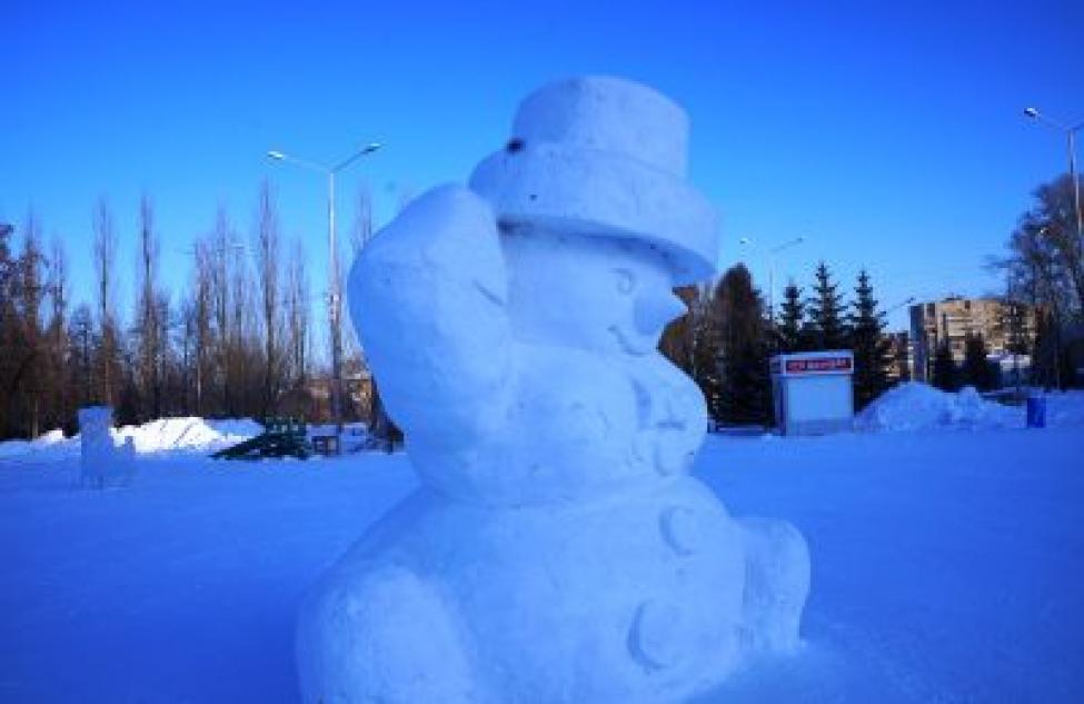 Снеговики заполонят Бердск