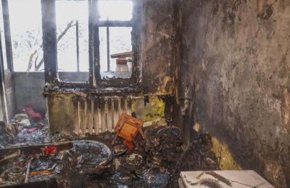 Пожар унес жизни двух бердчан