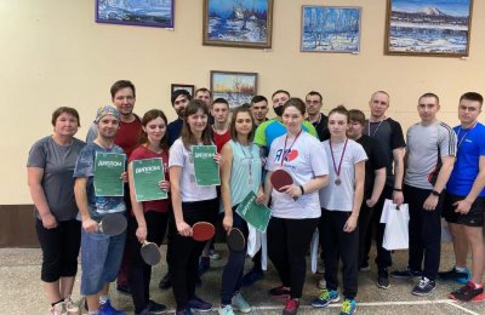 Турнир по настольному теннису для работающей молодежи прошел в эти выходные в Бердске