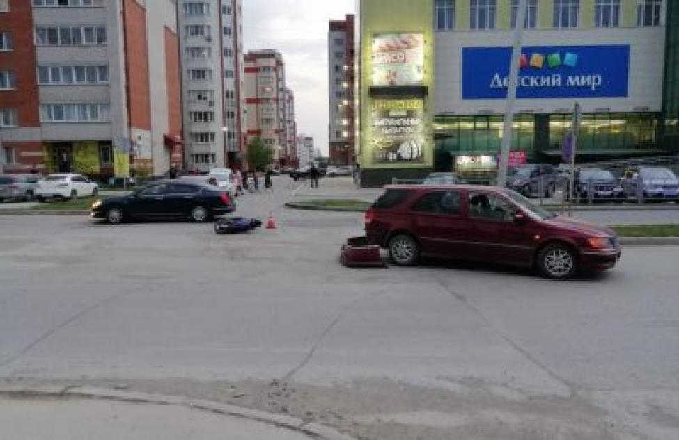 Подросток на мопеде пострадал в аварии в Бердске