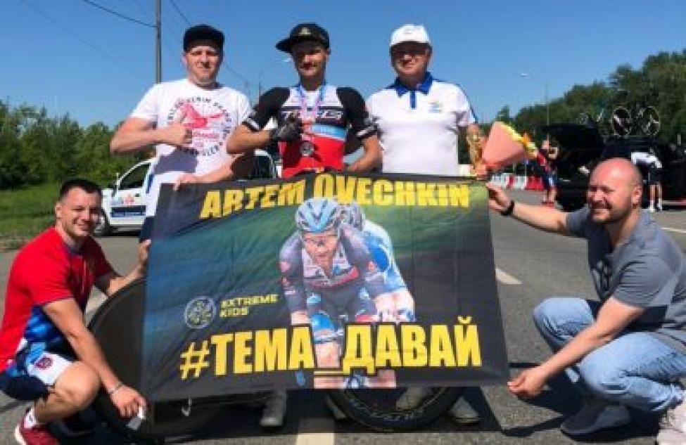 Серебро Чемпионата России завоевал бердский велогонщик Артем Овечкин