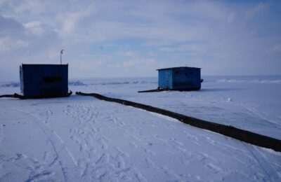 В Бердске подстраховали систему водоснабжения: вынесли на лед насосные станции