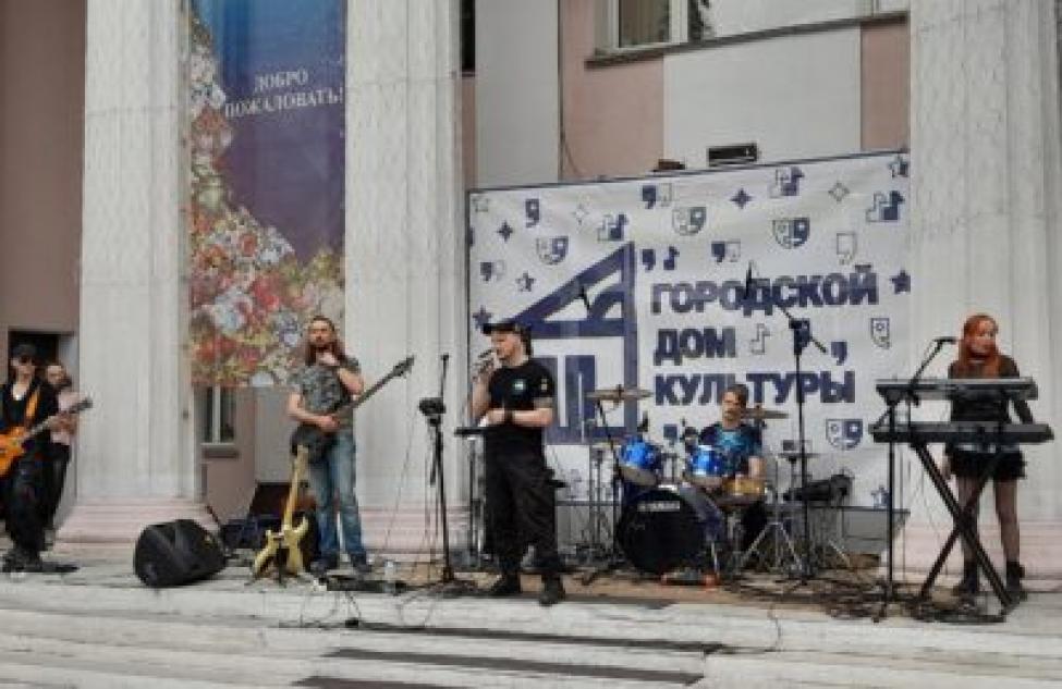 Рок-концерт группы «Мирный воин» под открытым небом прошел в Бердске
