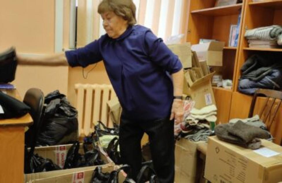 85-летняя Галина Вакулина – одна их самых активных добровольцев Бердска