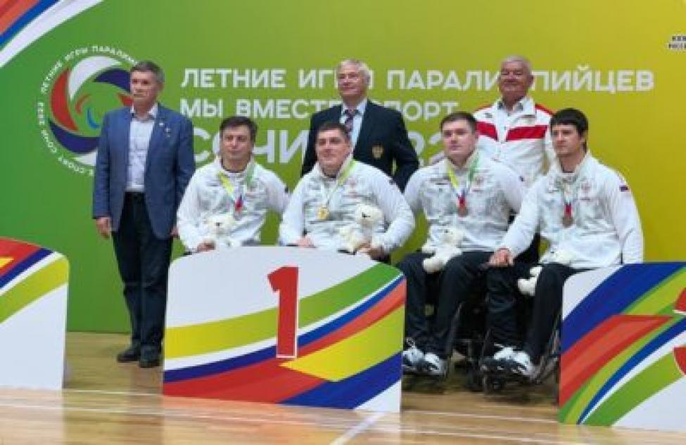 Две бронзовые медали завоевал бердчанин Алексей Иваньев на летних паралимпийских играх в Сочи