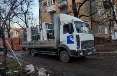 Новосибирские строители восстановят жилой квартал Мариуполя