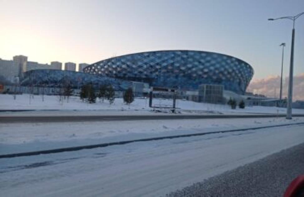 Национальный проект подарил сибирякам новую Ледовую арену