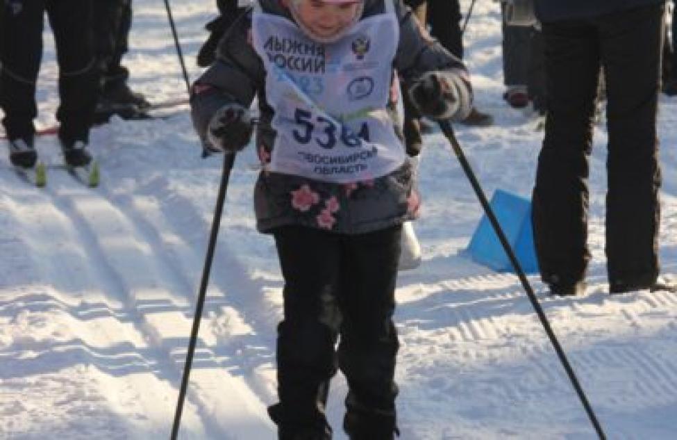 Всероссийская гонка «Лыжня России» в Бердске: 1150 горожан встали на лыжи