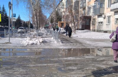 Власти взяли на контроль ситуацию с посыпанием песком дворов в Бердске
