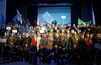 Слет-фестиваль военно-патриотических клубов профессиональных учреждений «Белые журавли» прошел в Бердске
