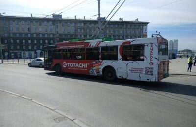 Продвигать бизнес в Новосибирске можно через рекламу на транспорте