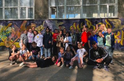 Бердчане навели порядок в сквере молодежи за Дворцом культуры «Родина»