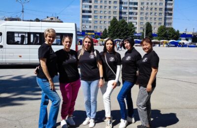 Жены военнослужащих Бердска в первых рядах благотворительной ярмарки