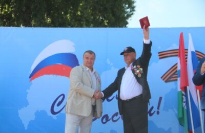 Бердскому бизнесмену Виктору Голубеву вручили медаль «За содействие ЧВК «Вагнер»