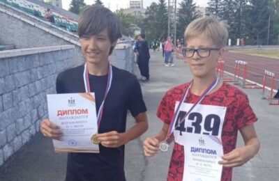 Бердские легкоатлеты завоевали награды на Первенстве Новосибирской области