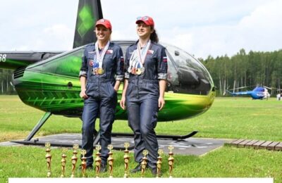 Пилот Ирина Диденко и штурман Светлана Гумбатова победили на Чемпионате России по вертолётному спорту
