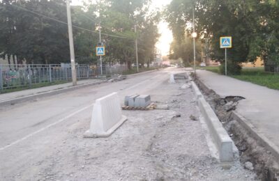 Завершен ремонт на улице Химзаводской в Бердске