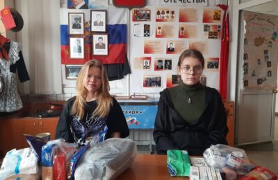 В школе №8 в Бердске проходит акция «Посылка солдату»