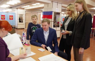 В Бердске определены лидеры голосования на выборах Президента