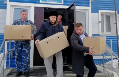 Осужденные из Новосибирска передали посылки в зону СВО через волонтерское движение «Армия добра»