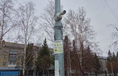 Завершен монтаж камер системы «Безопасный город» в Бердске