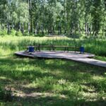 Взялись за траву: наводят порядок в Эко-парке «Школьный» в Бердске