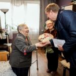 Бердчанка отметила 95-летний юбилей