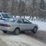 Полицейский автомобиль попал в аварию в Бердске