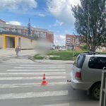 Десятилетнюю девочку сбила на зебре иномарка в Бердске