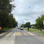 Пенсионера сбил водитель иномарки на зебре в Бердске