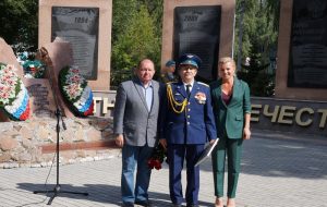 Бердчане поблагодарили ветеранов авиации за любовь к небу и защиту Родины