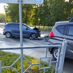 Авария с участием трех автомобилей произошла в Бердске