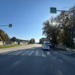 Иномарка сбила женщину на зебре в Бердске