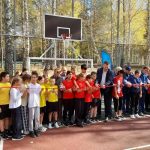 Новая спортивная площадка открылась в посёлке Новый в Бердске