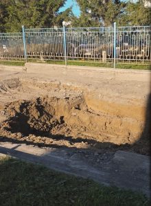 В Бердске продолжается ремонт участка дороги на ул. Лунная в районе СК “Зима-лето”
