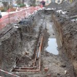 Коммунальщики Бердска меняют участок коммуникаций в Микрорайоне