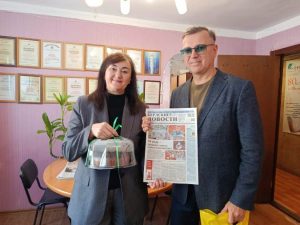 С днем рождения газеты поздравила сотрудников “Бердских новостей” компания “ПродСиб”