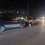 “Мерседес” въехал в ограждение и столкнулся с двумя иномарками в Бердске