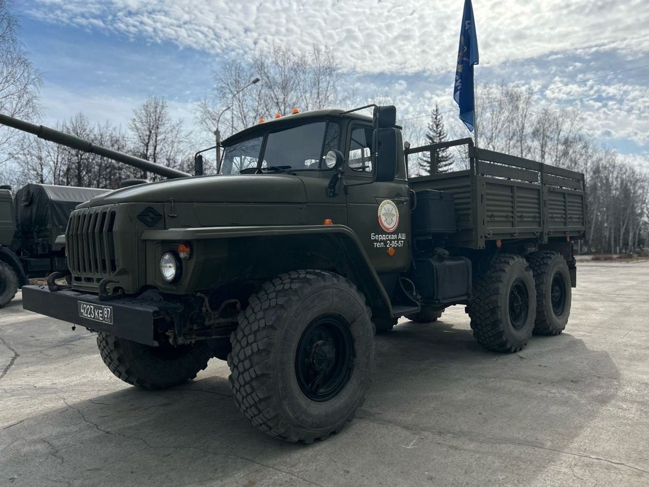 Новобранцы из Бердска отправлены в водительские команды