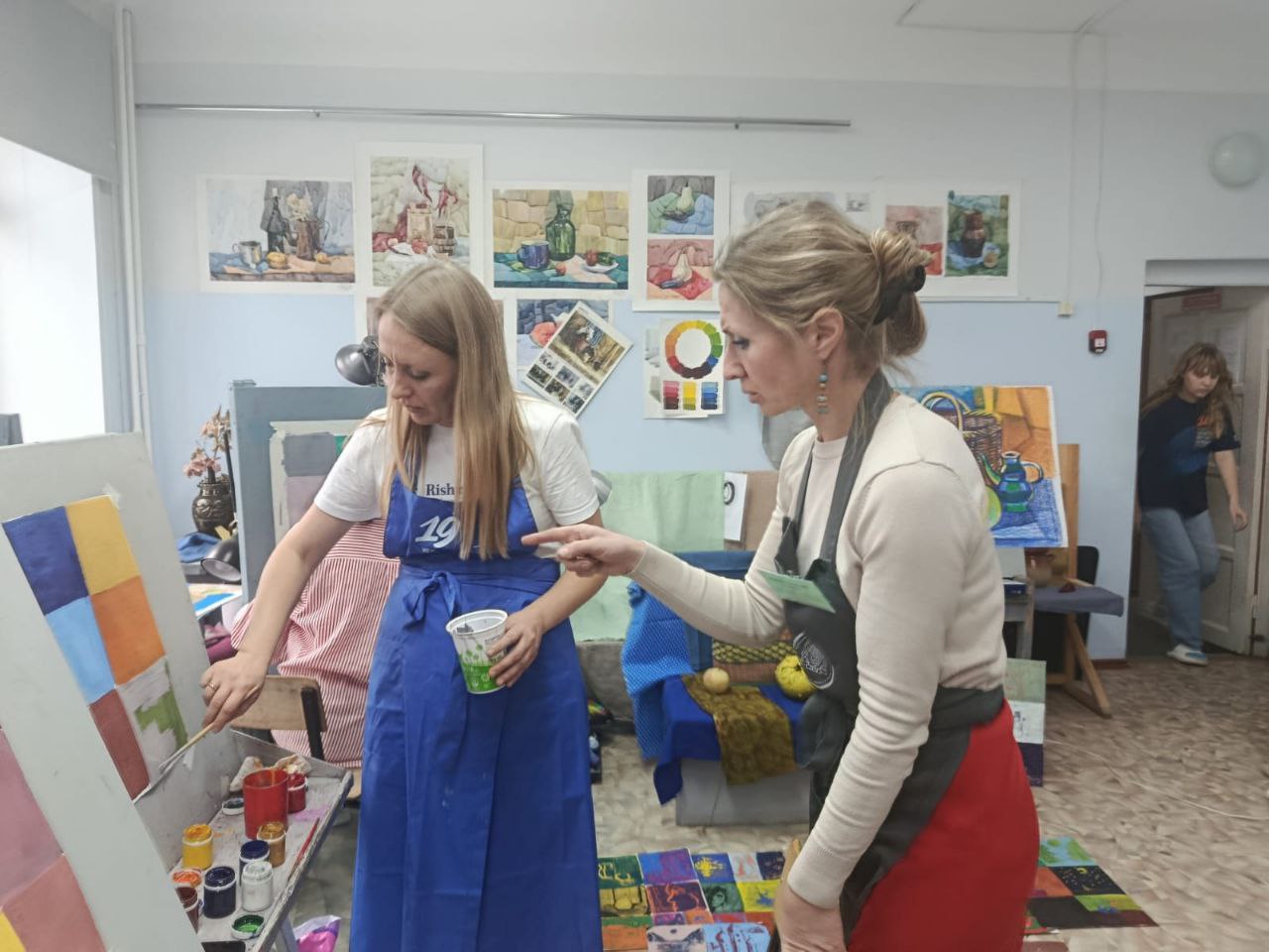 Уникальные мастер-классы проводили для юных керамистов на профильной смене “Керама-Бердь”