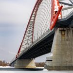 Восстановят подсветку Бугринского моста в Новосибирске