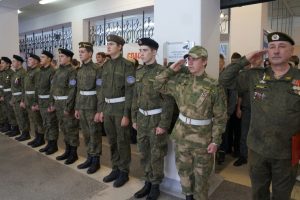 Курсанты ВПК Бердского политеха имени Героя России Алмаза Сафина приняли присягу