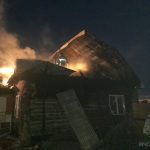 Сгорел дом из-за короткого замыкания в Бердске