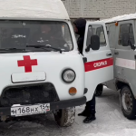 Первую партию автомобилей скорой помощи отправили на СВО волонтеры Новосибирска