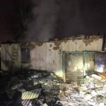 Дачный дом сгорел в Бердске 23 января
