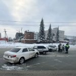 Сразу три машины столкнулись на автодороге “Чуйский тракт”в Бердске