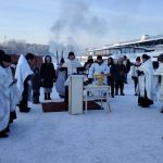 Бердчане продолжают праздновать Крещение