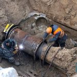 Бердчанам рассказали о причинах затопления дороги в районе Космической