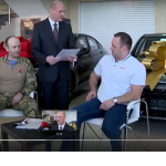 Участник СВО из Бердска стал обладателем автомобиля от Фонда «Защитники Отечества»