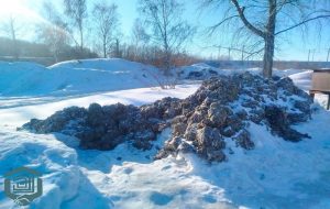 В КБУ Бердска продолжаются бороться с мусором в канализации с помощью грабель